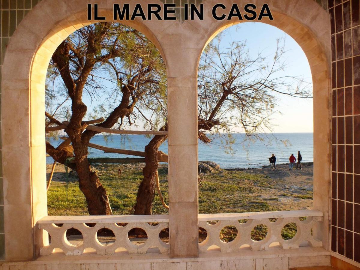 Casa Fronte Mare Villa Marina di Mancaversa Buitenkant foto