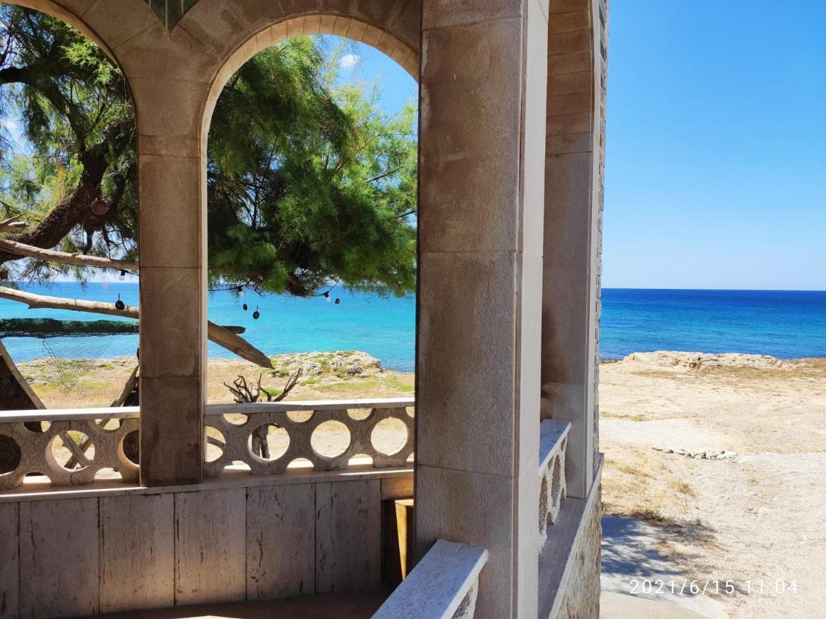 Casa Fronte Mare Villa Marina di Mancaversa Buitenkant foto