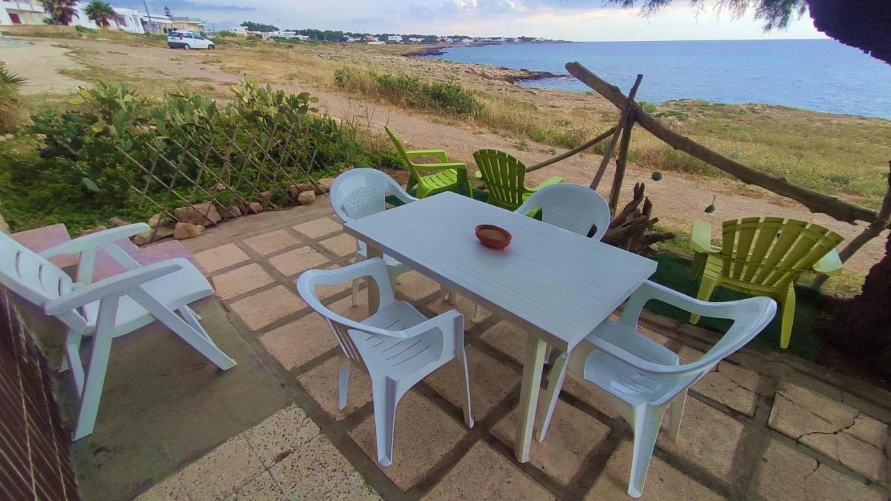 Casa Fronte Mare Villa Marina di Mancaversa Buitenkant foto